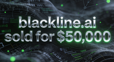 blackline.ai sold for $50,000, fueling continued fervor in the .ai domain market
