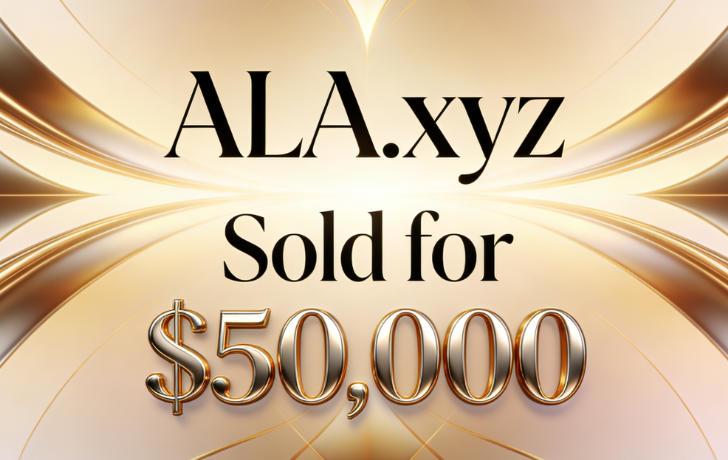 ALA.xyz Sold for ,000, New Three-Letter Top Domain Name Highly Sought After