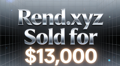 Rend.xyz Sold for $13,000 via Spaceship.com