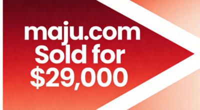 maju.com Sells for $29,000, Sparking Another Wave of Popularity for Short, Cross-Language Domains!
