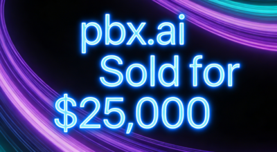 pbx.ai Sold for $25,000, Decoding the Value Code of Smart Communication