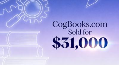 CogBooks.com Sold for $31,000, Leveraging its "Cognitive Science + Education" Attributes