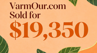 VarmOur.com Sold for $19,350 via GoDaddy