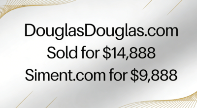 DouglasDouglas.com Sold for $14,888, Suitable for Diverse Business Scenarios