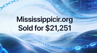 Mississippicir.org Sold for $21,251, Possessing Specific Geographical Attributes