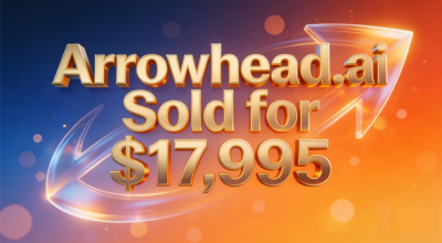 Arrowhead.ai Sold for $17,995 via Domaincracy