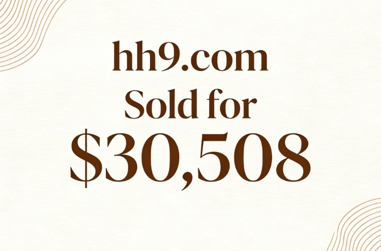 hh9.com Sold for ,508: The Semantic Value and Commercial Potential of Short Domains