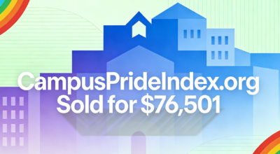 CampusPrideIndex.org Sold for $76,501, Digitally Recognizing Campus Diversity Value