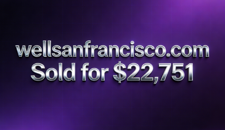 The domain wellsanfrancisco.com was sold for ,751 through GoDaddy