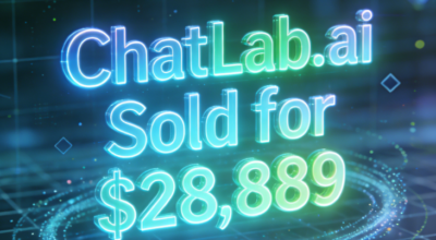 ChatLab.ai Sold for $28,889, Semantically Aligned with the AI ​​Sector