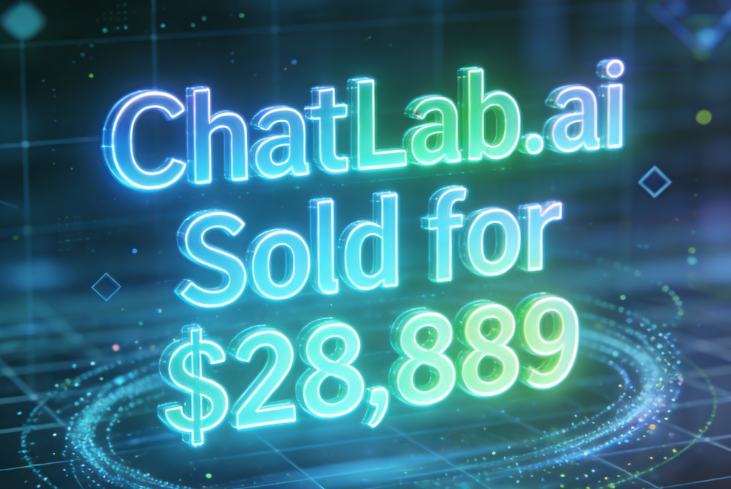 Chat Lab ChatLab.ai Sold for $28,889, Semantically Aligned with the AI Sector ...