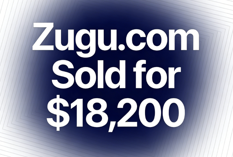 Zugu.com Sold for ,200 via Dynadot