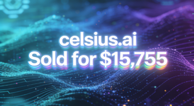 celsius.ai Sold for $15,755 via Namecheap