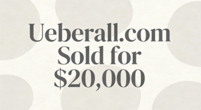 Ueberall.com Sold for $20,000, Mann's Strategy Draws Attention Again
