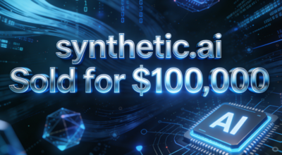 synthetic.ai Sold for $100,000 via Spaceship.com