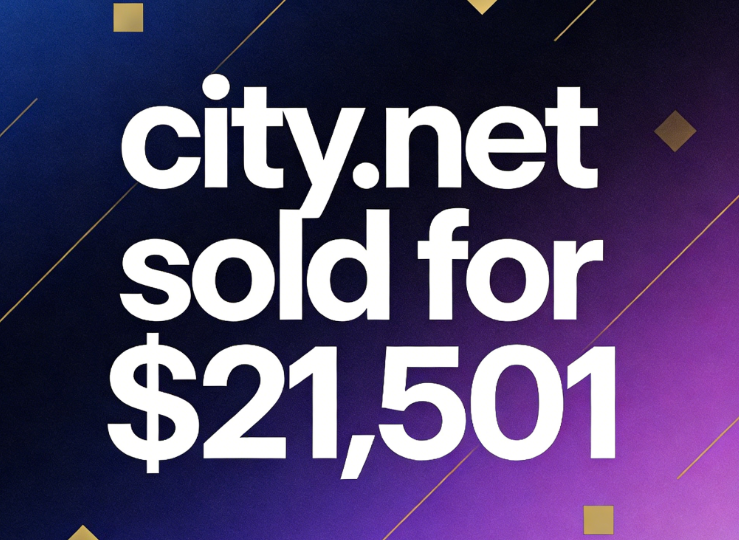 The domain city.net was sold for ,501, decoding the digital value of city-related domain names