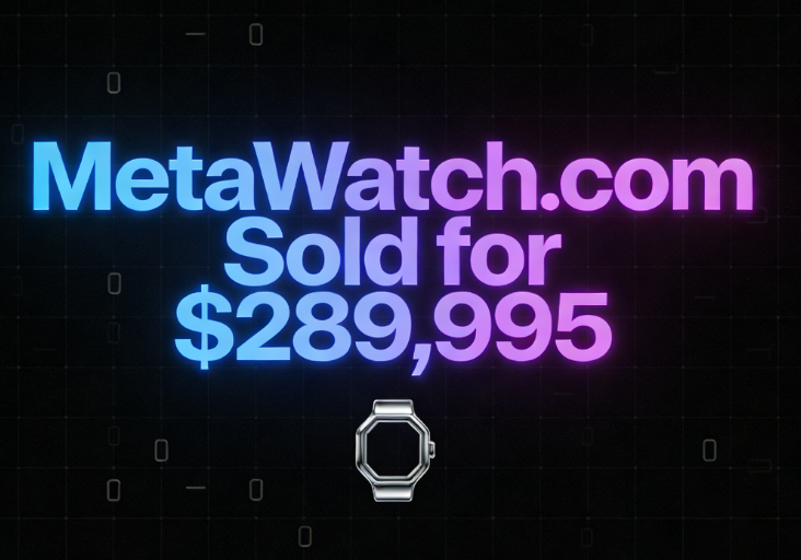 MetaWatch.com Sold for 9,995 with a Transaction Fee of ,000