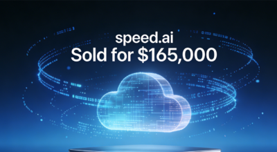 speed.ai Sold for $165,000: A Metaphorical Representation of Speed ​​and Precision in the AI ​​Era