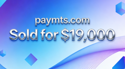 paymts.com Sold for $19,000 via Afternic
