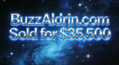 BuzzAldrin.com Sold for $35,500: A Digital Symbol Carrying Memories of Space Exploration