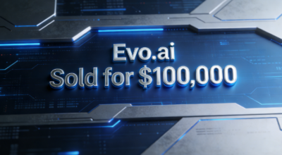 Evo.ai Sold for $100,000: The AI ​​Era Code Hidden in the Letters