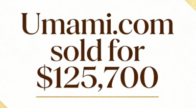 After two auctions, Umami.com finally sold for $125,700! Will the transaction go smoothly this time?