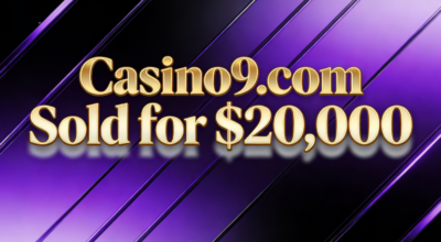 Casino9.com Sold for $20,000 via GoDaddy Auctions