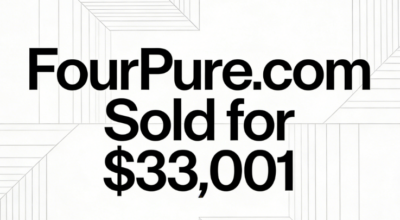 FourPure.com Sold for $33,001: The Dual Power of Pure Value and Solid Foundation