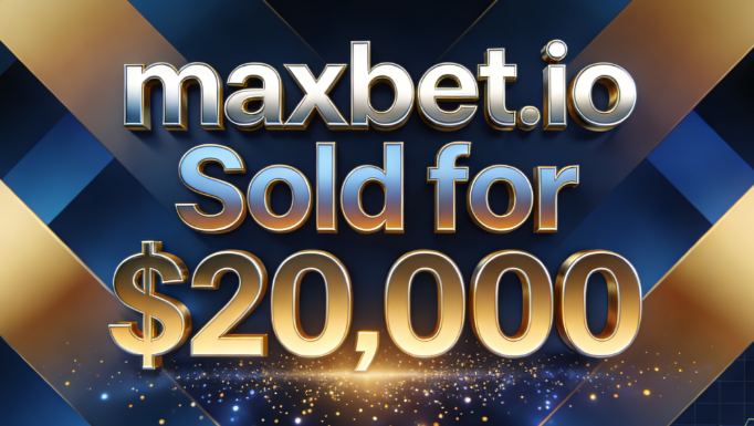maxbet.io Sold for ,000, Aligning with the Online Gambling Industry
