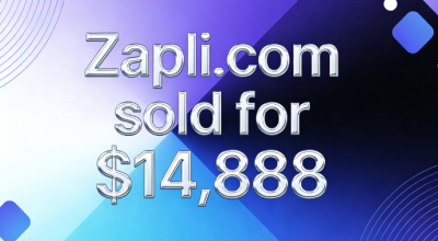 Zapli.com was sold for $14,888 through the Afternic platform