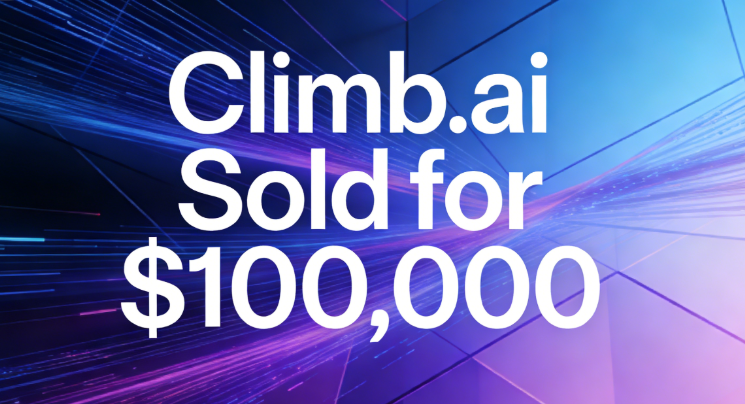 Climb.ai Sold for 0,000, Perfect for AI Startups