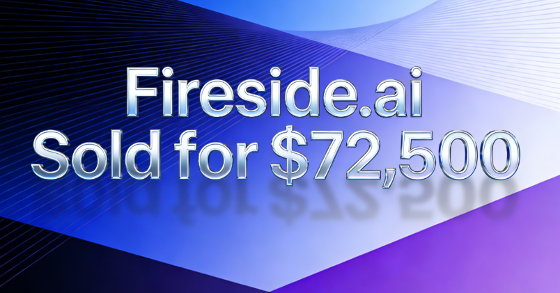 Small Domain, Big Ambition: Fireside.ai Sold for ,500 – Why Is It Worth That Price?