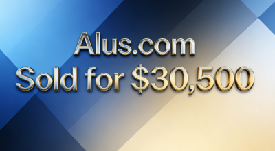 Alus.com Sold for $30,500 via GoDaddy, Possessing Value in the FMCG Industry