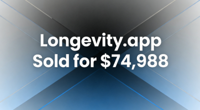 .APP Domains Usher in a Golden Age: Longevity.app Sold for $74,988