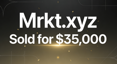 Mrkt.xyz Sold for $35,000: The Value of a Concise Domain Name