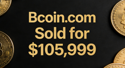 bcoin.com Sold for $105,999, Sparking Another Crypto Domain Investment Frenzy