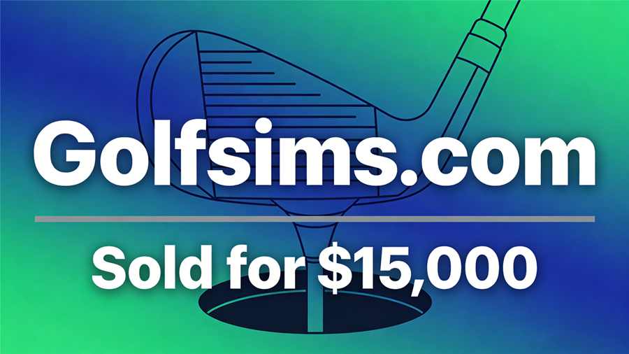 Golfsims.com Sold for ,000: Domain Value Lies in Industry Implications