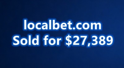 localbet.com Sold for $27,389 via Afternic