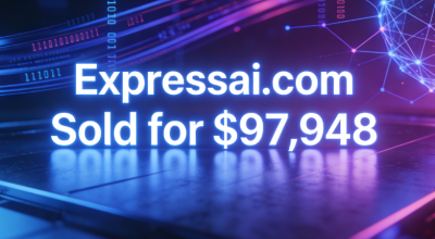Expressai.com Sold for $97,948, Semantic Meaning Empowers Commercial Value in the AI ​​Sector