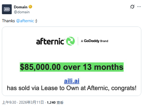 aili.ai Sold for ,000, .ai Domains Become a New Hot Spot in Digital Assets