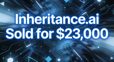 Inheritance.ai Sold for $23,000, Highlighting the Value of AI + Inheritance Domains