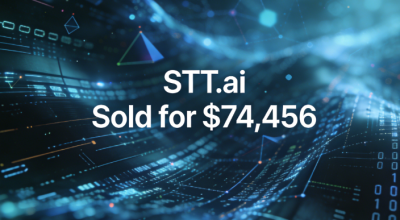 STT.ai Sold for $74,456: The Value of AI Abbreviation Domains Stands Out