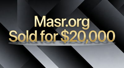 Masr.org Sold for $20,000! Digital Assets Surge in Egypt