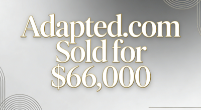 Adapted.com Sold for $66,000: Adapting to Business Core, Unlocking Diverse Scenarios