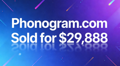Phonogram.com Sold for $29,888, Highly Commercially Adaptable