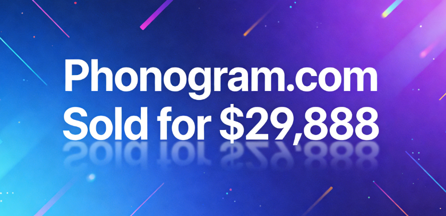 Phonogram.com Sold for ,888, Highly Commercially Adaptable