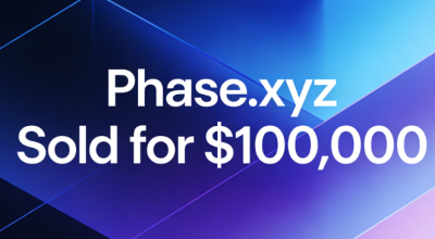 Phase.xyz Sold for $100,000 via DomainAgents