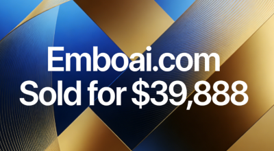 Emboai.com Sold for $39,888, Highlighting the Value of AI Domains