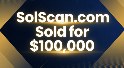 SolScan.com Sold for $100,000! Premium Blockchain Domain Gains Overseas Recognition