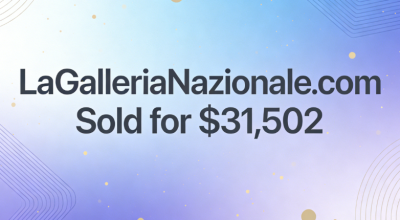 LaGalleriaNazionale.com Sold for $31,502: A Digital Business Card for the National Gallery of Rome